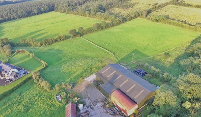 C. 15 acres of Agricultural Land c/w 7200 sq. ft. Agri/ Industrial Shed (Sold)