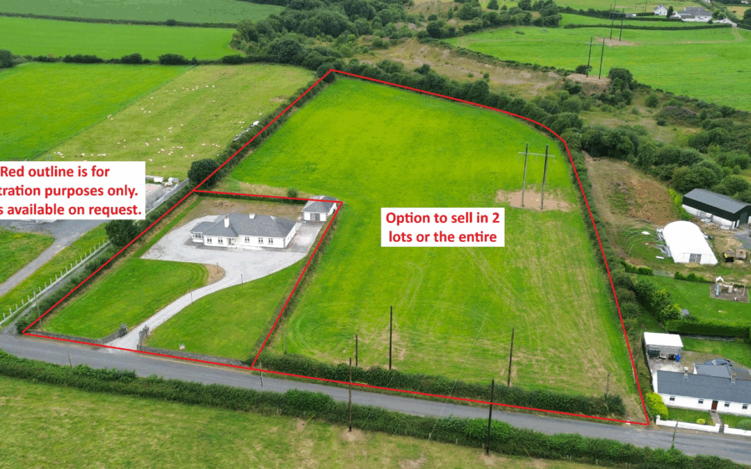 3 Bedroom Bungalow on circa 5 acres at Coolnabacca, Stradbally, Timahoe, Co. Laois